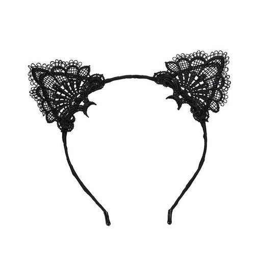 Lovely Black Cat Headband