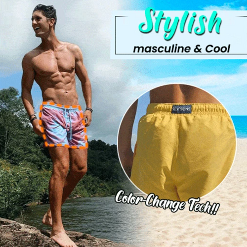 Color-Changing Beach Shorts