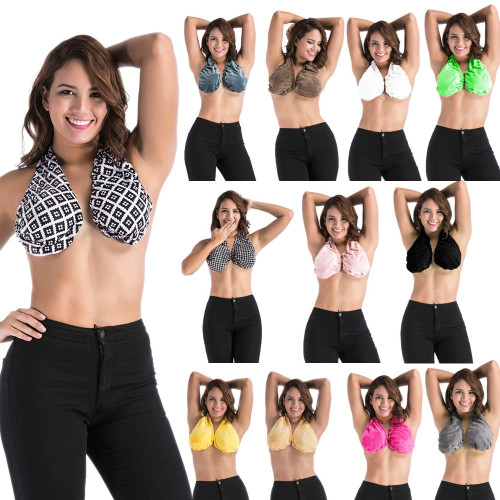 Comfort Solid Sweat Towel Bra