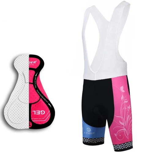 100% Lycra Bicycle Bib Shorts