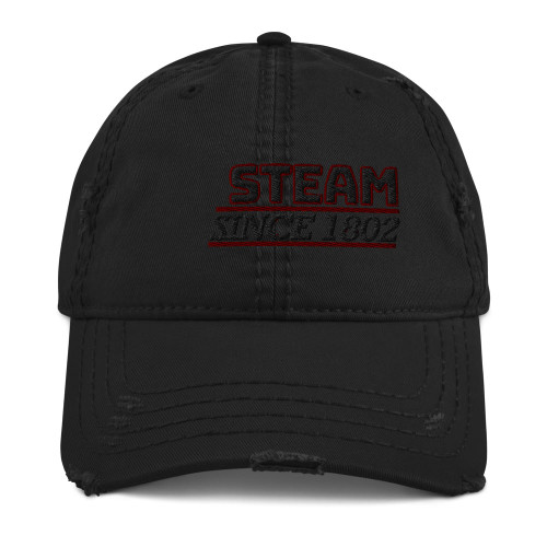 Railroad Locomotive Steam Baseball Cap, Railway Baseball Cap Hat