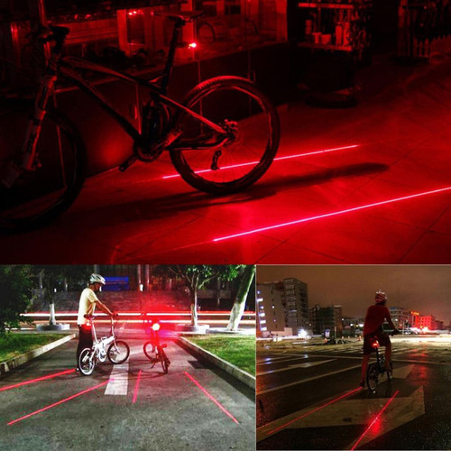 Cycling lane LED light