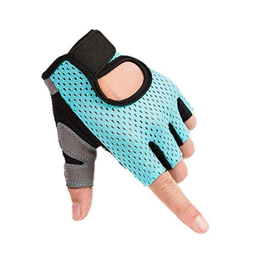 Gym Fitness Gloves Lifting Women Men Workout Bodybuilding Half Finger Non-slip Cycling Gloves