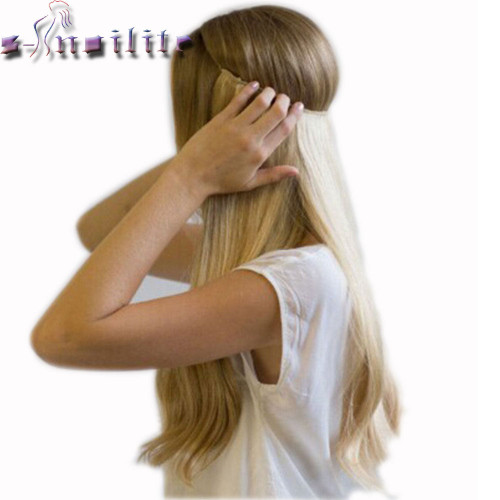 Invisible Hair Extension - 20 Inches with invisible wire & no clips