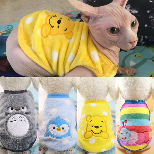 Warm Cat Clothes Cats Dogs
