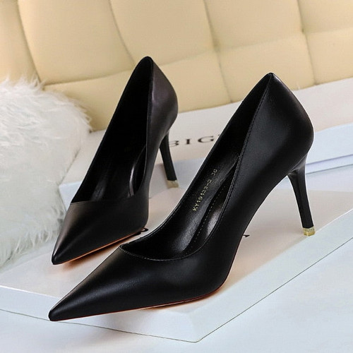 Women Pumps High Heels Shoes Plus Size