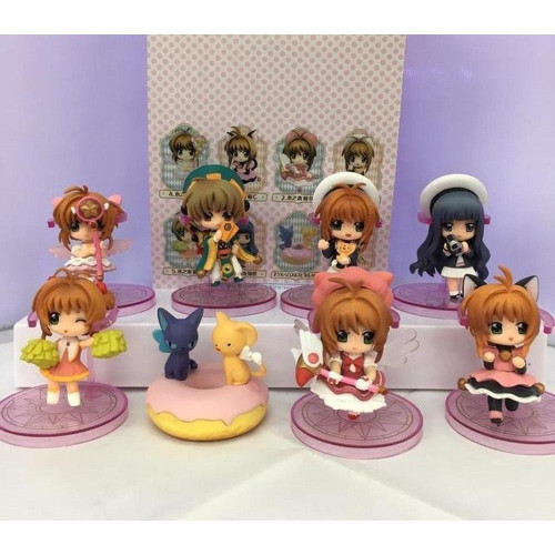 CardCaptor Sakura Anime Figures 8pc Set #JU1873