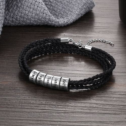 Ravenwood Genuine Leather Bracelet