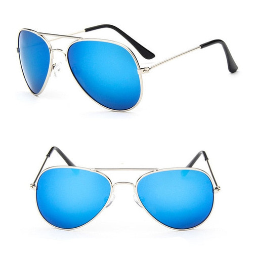 RBROVO 2019 Classic Sunglasses Girls Colorful Mirror Children Glasses Metal Frame Kids Travel Shopping Eyeglasses UV400