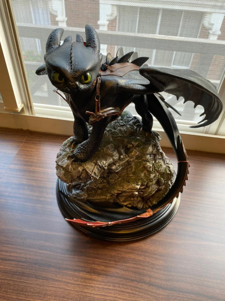 How to train your Dragon Toothless Action figure model Statue collection model Christmas gift