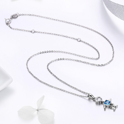 Cute Figure Cool Boy & Girl Pendant Necklaces