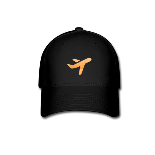 Baseball Cap, Orange Airplane