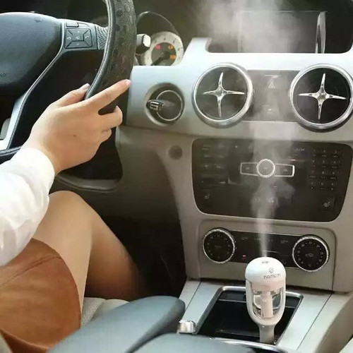 Car Air freshener & Humidifier With Essential Oil Diffuser