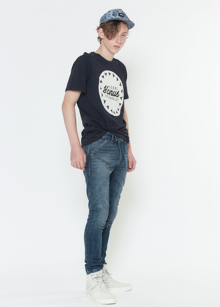 Konus Men's Essential Slim Jeans in Indigo