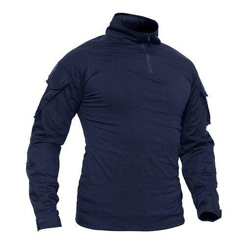 T-shirts Men Navy Military Tactical T-shirts Long Sleeve Combat Army