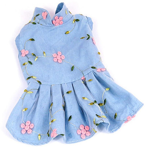 Cute Dogs Clothes Skirt Dresses