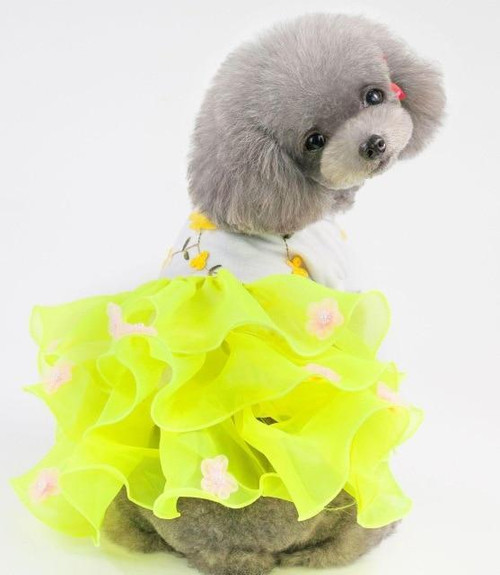 Summer Clothing Dog Princess Skirt