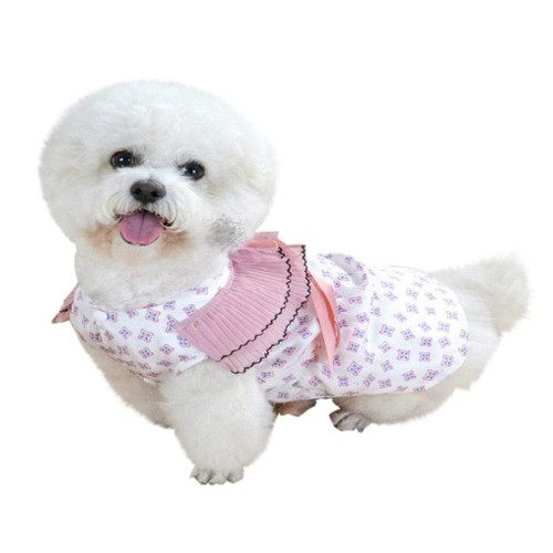Breathable Thin Skirt Clothing Pet Dog Skirt