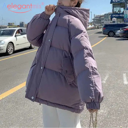 Thicken Warm Parka Coat Loose Oversized Coat