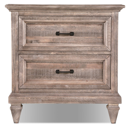 Calistoga Nightstand – Dovetail Grey|Table de nuit Calistoga – gris tourterelle