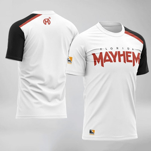 OWL Team Florida Mayhem Uniform Jerseys Fans Game Tshirt