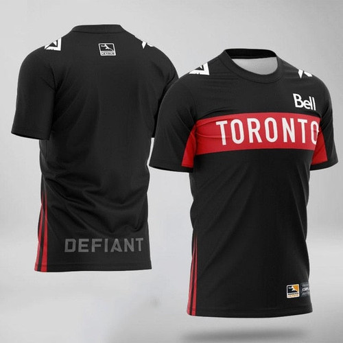 Toronto Defiant Team OWL E-sports Player Uniform Jersey