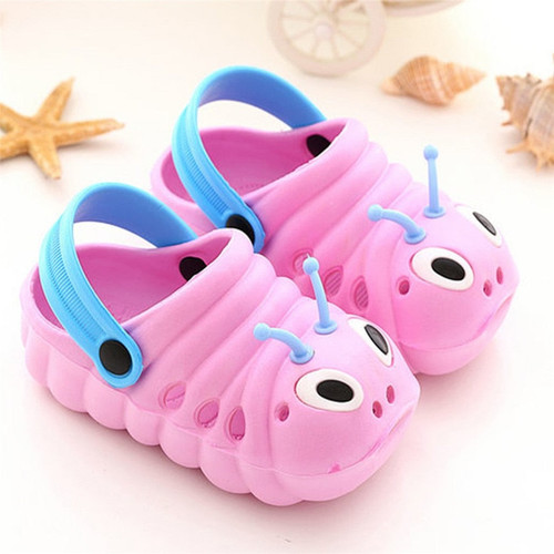 Animal Prints Toddler Kid Boys Girl Cute Cartoon Beach Non-slip Slippers Flip Shoes Infant Cartoon Flat Heels Solid Baby Shoe 70