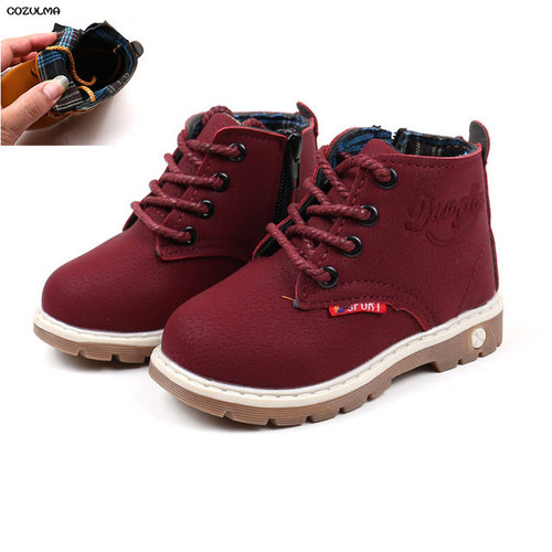 COZULMA Autumn Winter Toddler Kids Sneakers Girls Boys Shoes
