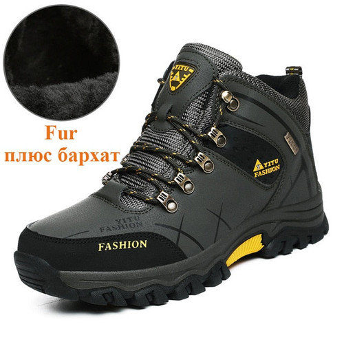 Merkmak Brand Men Winter Snow Sneakers