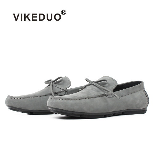 VIKEDUO  Men's Loafers Shoes