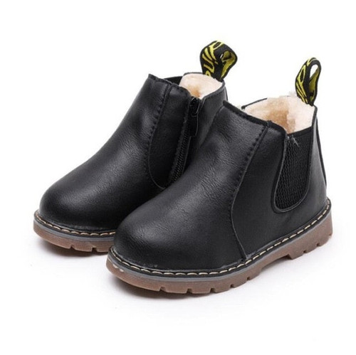 Winter Wool Kids  Leather Sneakers