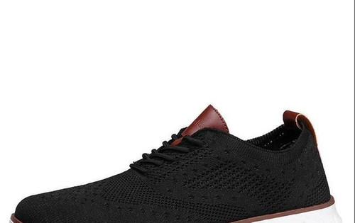 Knitted Mesh Men's Shoes