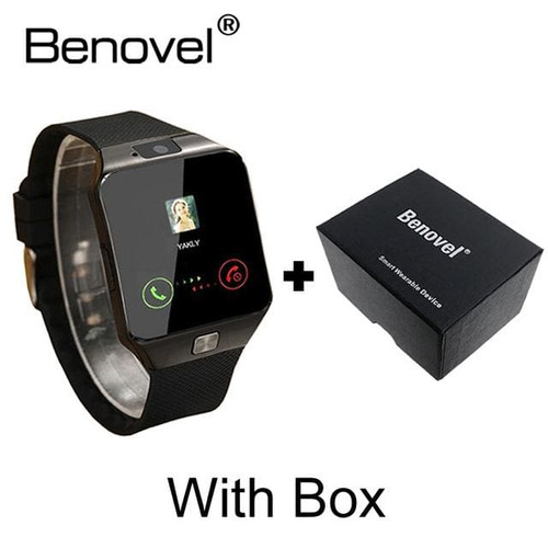 Benovel DZ09 Smart Watch With Camera Bluetooth WristWatch Sport Wearable Devices SIM TF Card