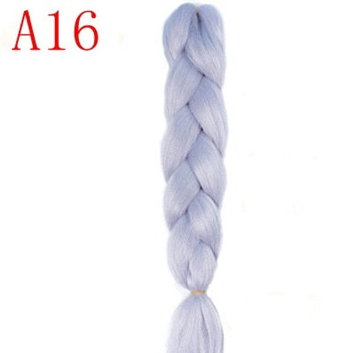 24inch Ombre Synthetic Crochet Hair Extensions Braids