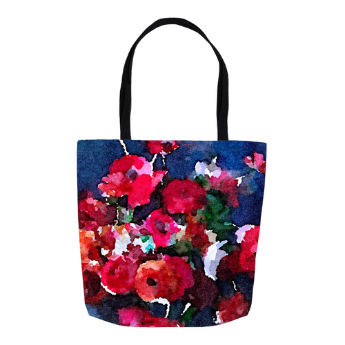 Summer Walk- watercolor Tote Bags