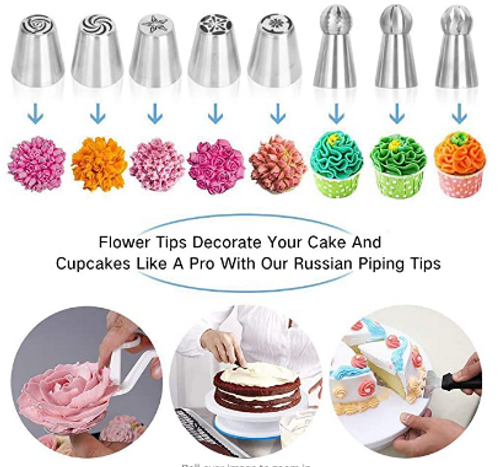 220pcs Cake Decorating Kit