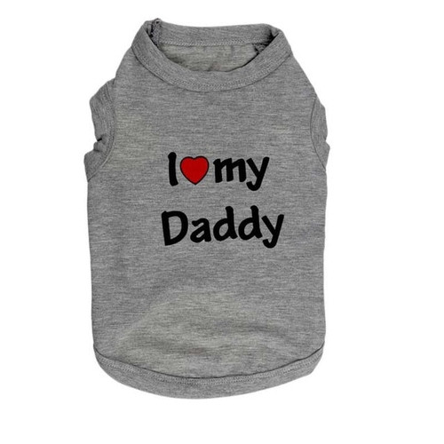 I Love my Mommy/Daddy Dog Shirt