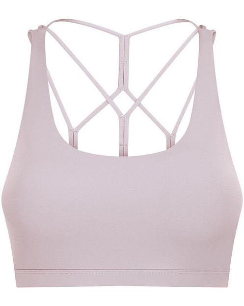 Women's Bra Top Medium Support Criss Cross Strappy Fashion White Black Red Pink Green Nylon Yoga Running Fitness Bra Top Sport Activewear Breathable Comfort Quick Dry Freedom Moisture Wicking Stretchy