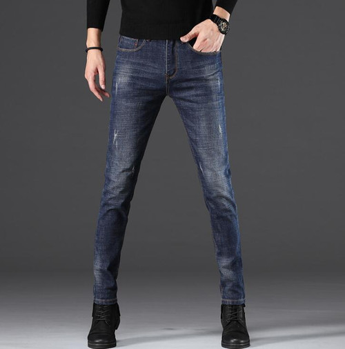 Top Quality 2020 StylishCasual Straight Slim Jeans For Men Hot Sales Long Pants For Male Free Shipping