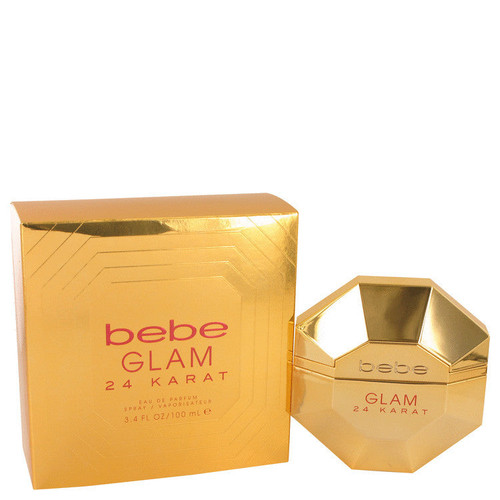Bebe Glam 24 Karat by Bebe Eau De Parfum Spray 3.4 oz (Women)
