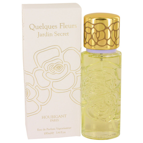 Quelques Fleurs Jardin Secret by Houbigant Eau De Parfum Spray 3.4 oz (Women)