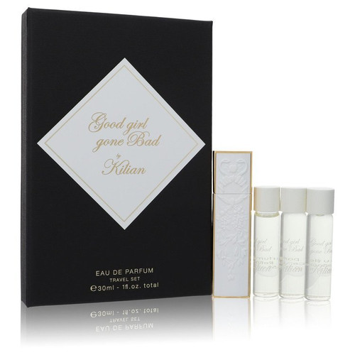 Good Girl Gone Bad by Kilian 4 x 0.25 oz Travel Spray includes 1 White Travel Spray with 4 Refills 4 x.25 oz (Women)