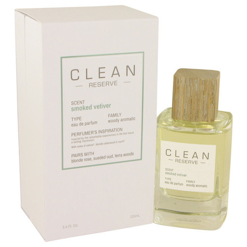 Clean Smoked Vetiver by Clean Eau De Parfum Spray 3.4 oz (Women)