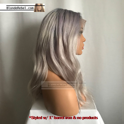 Stella (100% HH, 6" Lace Front Custom Unit & Color, 18"-20" Length ~ Custom Collection)