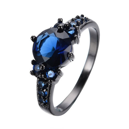 Royal Crystal Dark Ring