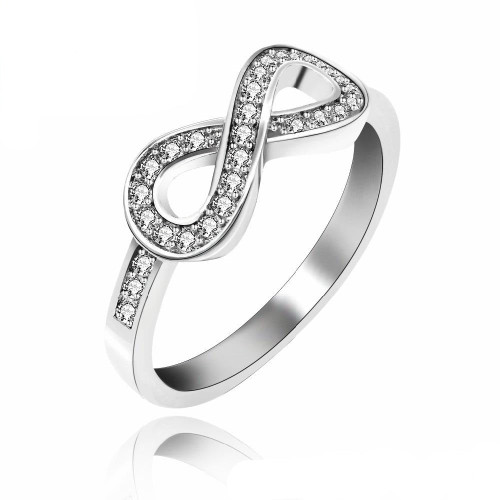 Infinity Love CZ Ring