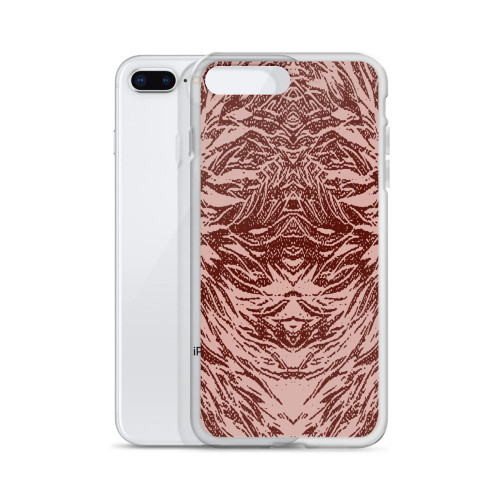 Abstraction Petal in Pinks Cell Phone Case - Fits iPhone X