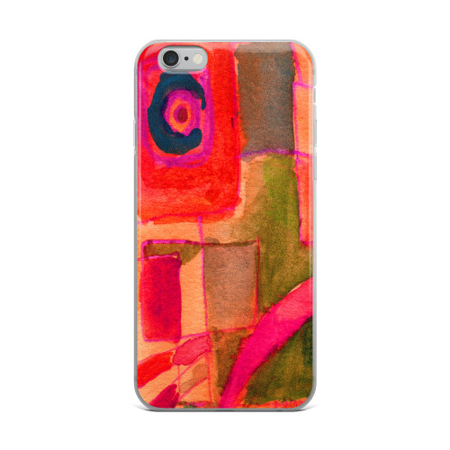 A Window Abstraction Cell Phone Case - Fits iPhone X and Other Sizes 5-X