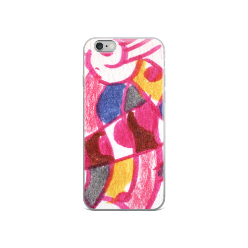 Pop Abstraction - Sketchy Cell Phone Case - Fits iPhone X and Other Sizes 5-X