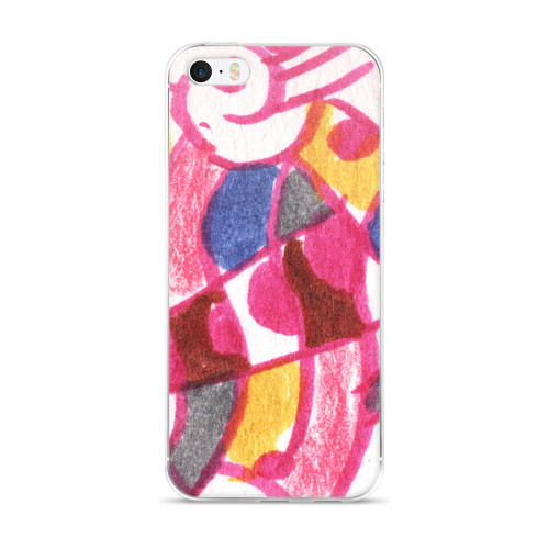 Pop Abstraction - Sketchy Cell Phone Case - Fits iPhone X and Other Sizes 5-X